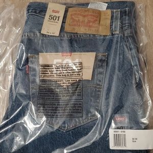 Brand New Levi's 501 Jeans